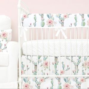 CADEN LANE FULL NURSERY BEDDING SET! 🌸🌵